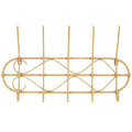 Orsina Mataram Natural Rattan Wall Coat Rack – Five Hook Entryway Hanger