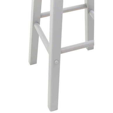 Orsina Chester Natural and Grey Wood Kitchen or Breakfast Bar Stool