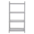 Orsina Chester Grey Wood 4-Tier Shelf Unit | Modern Open Storage
