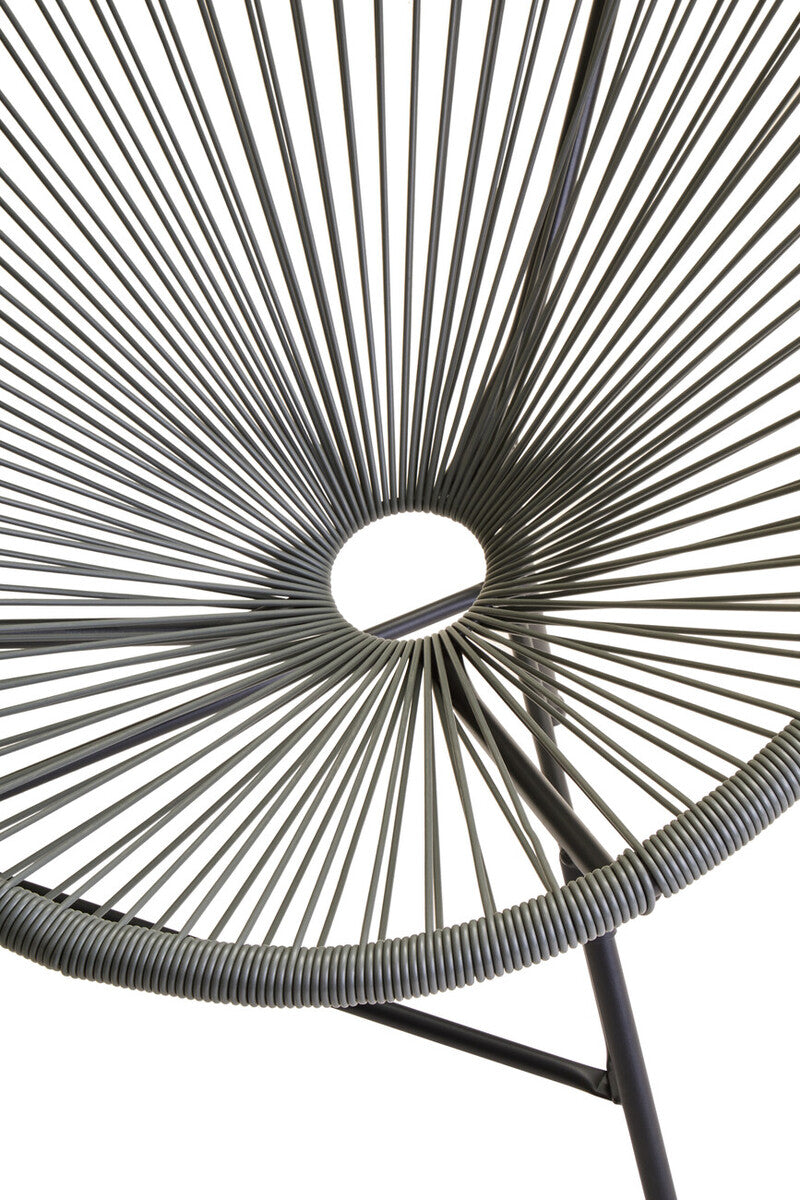 Orsina Miami Grey 3 Piece Rattan Patio Set | Modern Garden Furniture
