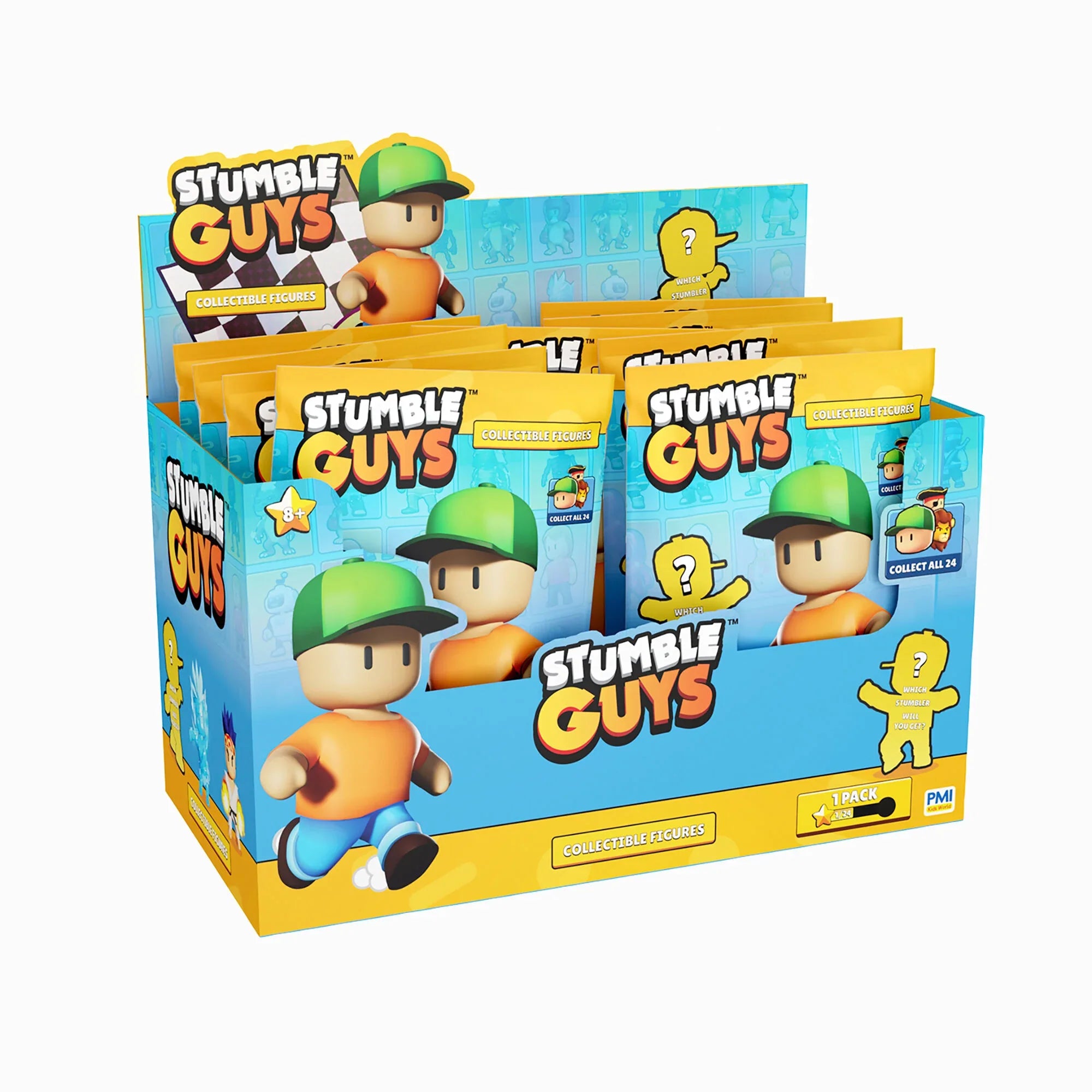 Stumble Guys Collectible Figure Blind Bag by Snaps – 24 to Collect