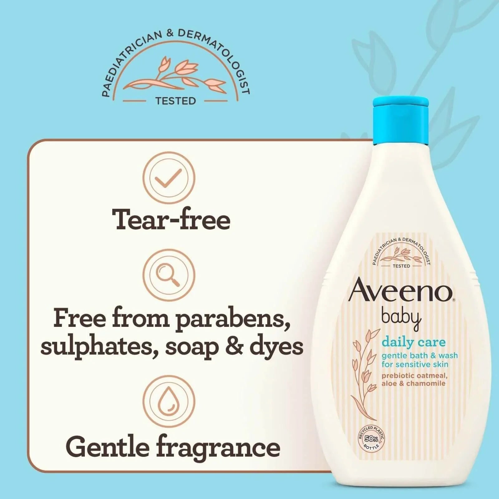 Aveeno Baby Daily Care Gentle Bath and Wash 400ml