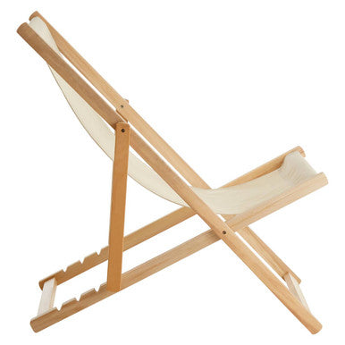 Orsina Beauport Cream Deck Chair – Reclining Outdoor Garden Seating