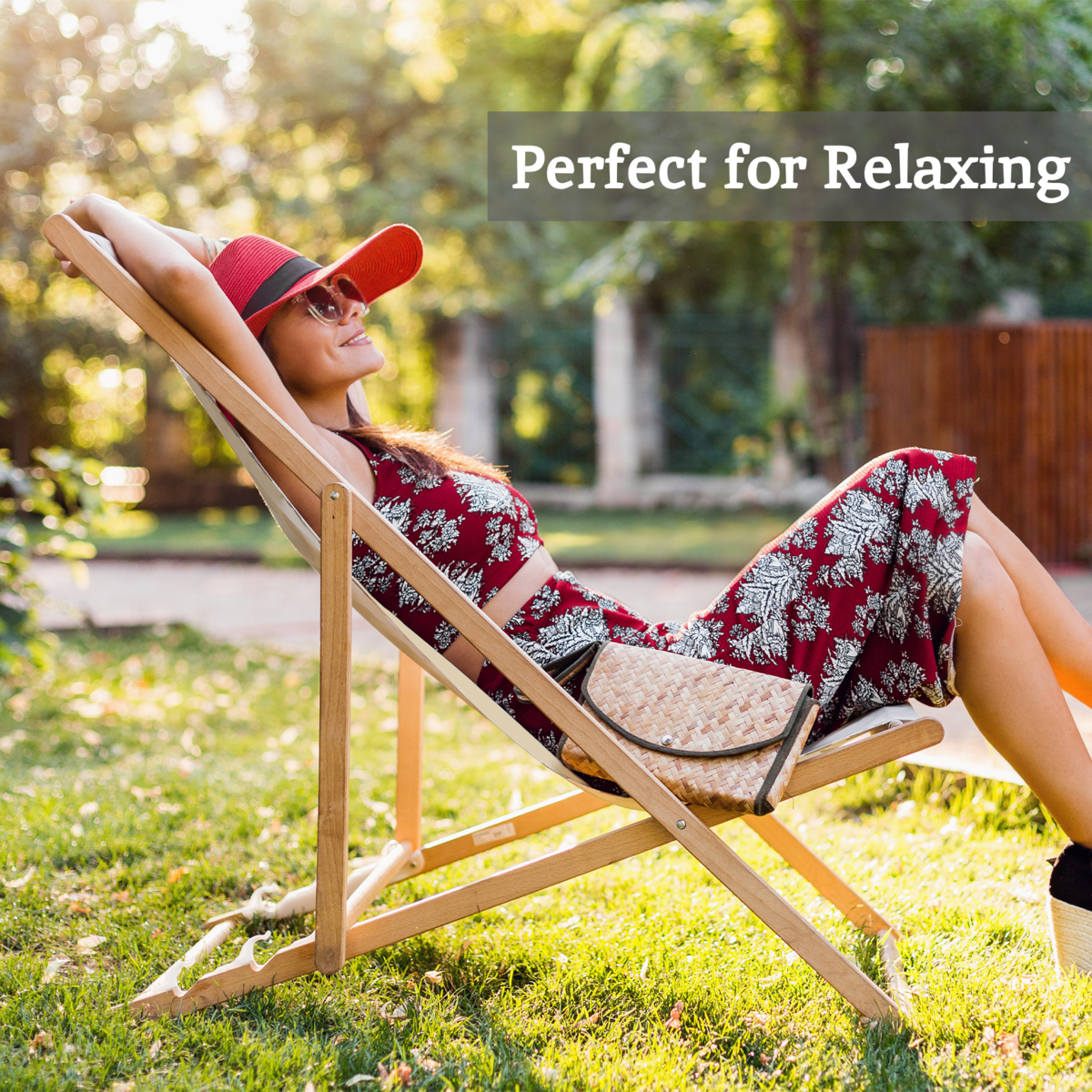 Orsina Beauport Cream Deck Chair – Reclining Outdoor Garden Seating