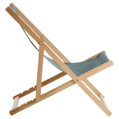 Orsina Beauport Khaki Deck Chair – Adjustable Outdoor Patio Lounger