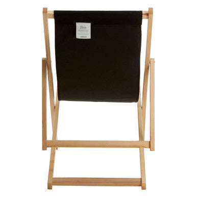 Orsina Beauport Black Deck Chair – Folding Reclining Outdoor Seating