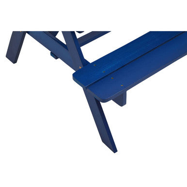 Orsina Brighton Blue Kids Picnic Bench – Durable Outdoor Garden Table