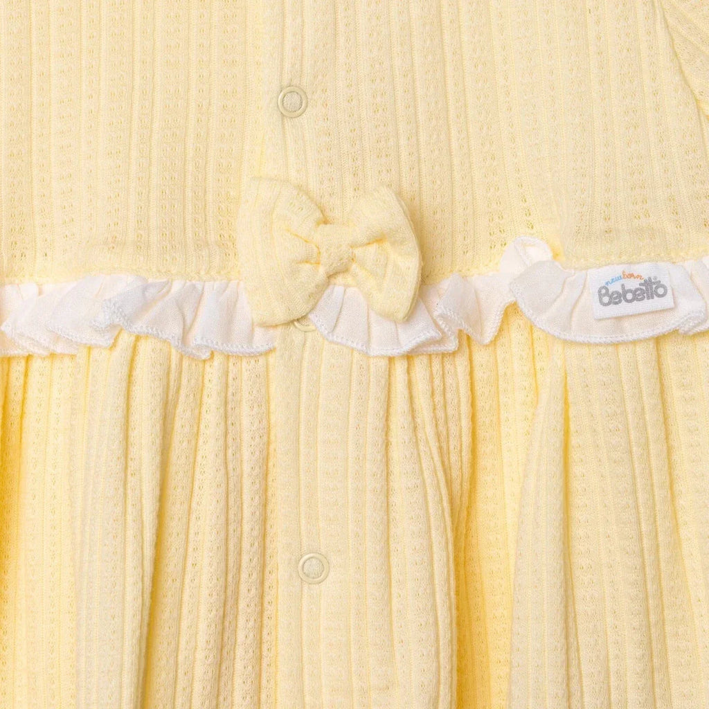 Bebetto Girls Dress - Yellow