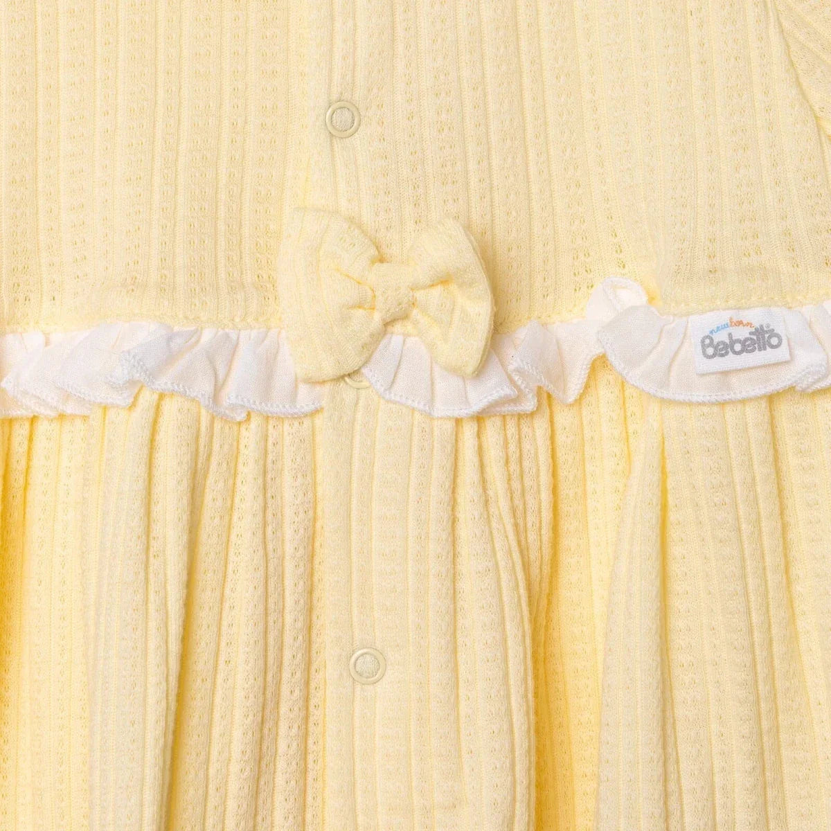 Bebetto Girls Dress - Yellow