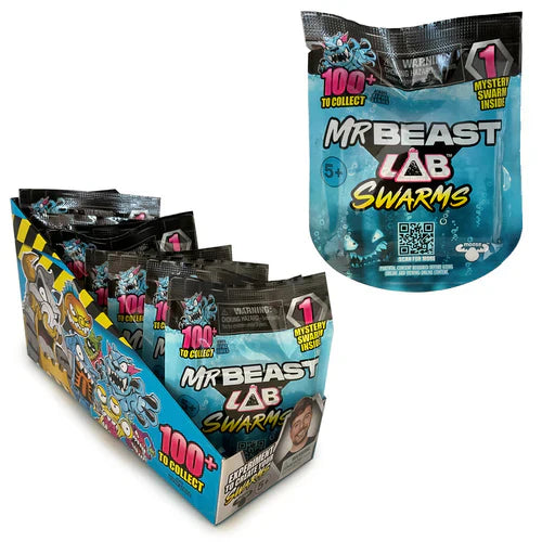 MrBeast Lab Swarms Micro Beast Figure - Mystery Collectible Blind Bag