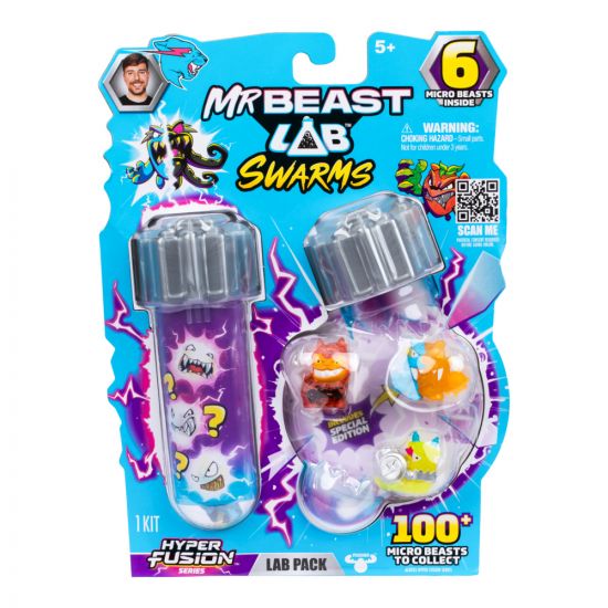MrBeast Lab Swarms Series 3 Mini Monsters 6-Pack Collectible Figures