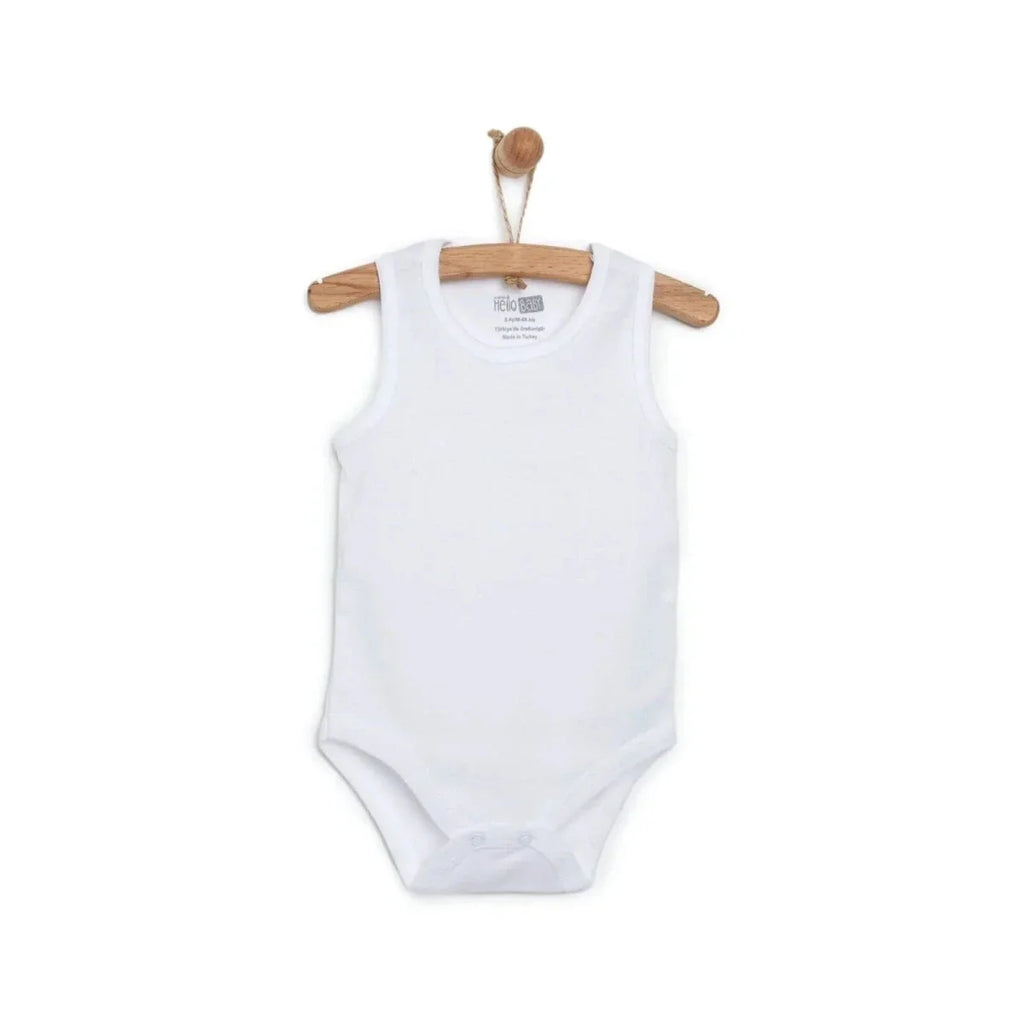 HelloBaby Unisex Sleeveless Bodysuit 5 pcs