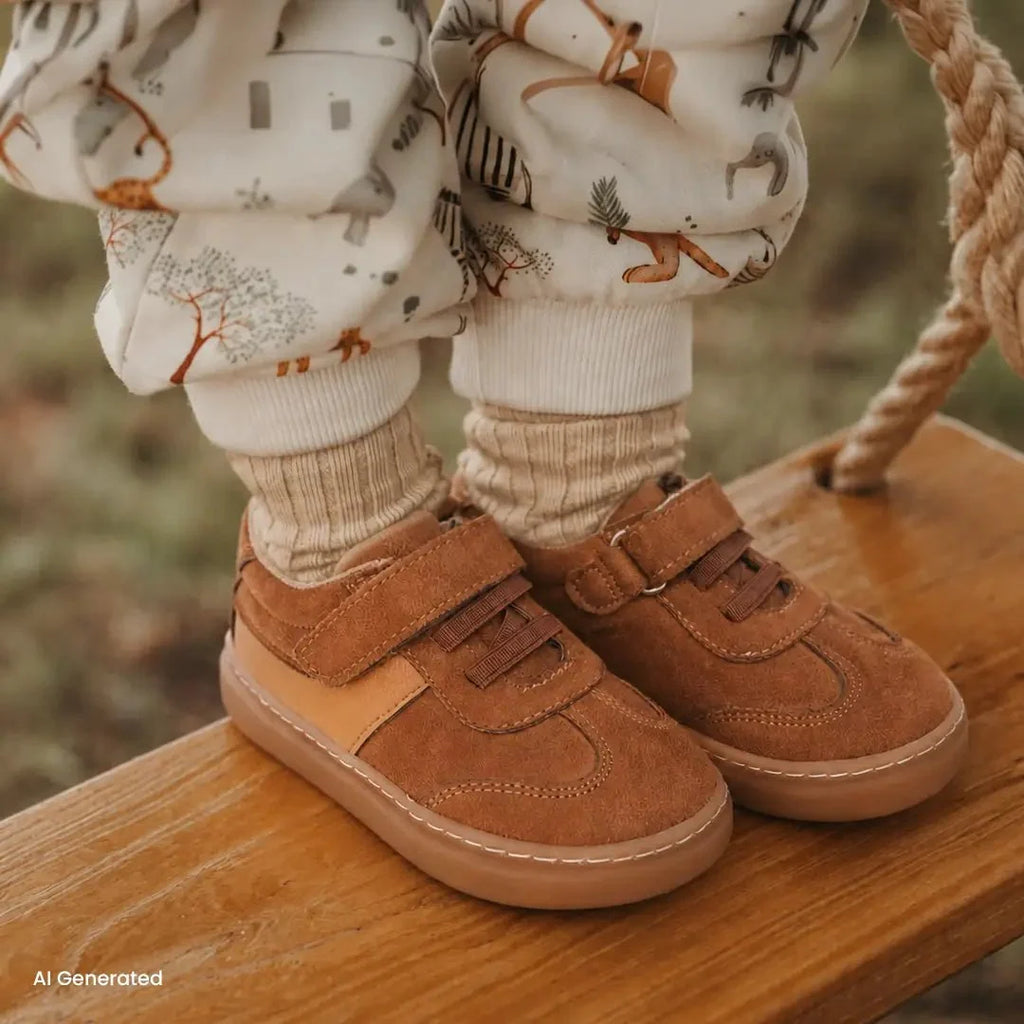 HelloBaby Girl Training Shoes - Light Brown