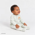 Little Life Newborn Girl Footed Jumpsuit - Multicolour