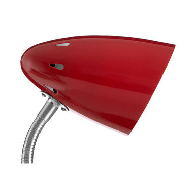 Orsina Flexi Red Gloss Desk Lamp – Modern Adjustable Task Lighting