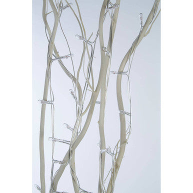 Orsina Ventana 80 Interwoven White Twig Lights – Indoor Decorative Lighting