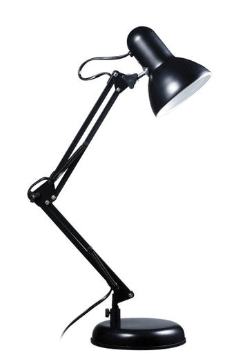 Orsina Payton Studio Black Desk Lamp – Modern Adjustable Task Lighting