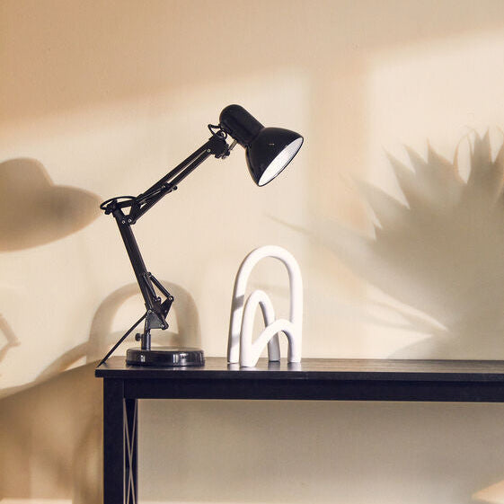 Orsina Payton Studio Black Desk Lamp – Modern Adjustable Task Lighting