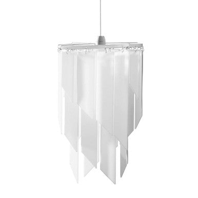 Orsina Rony White Acrylic Laser Cut Pendant Light – Modern Ceiling Lamp