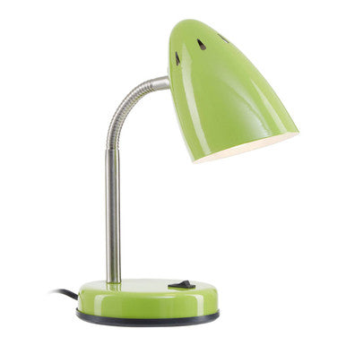 Orsina Flexi Green Gloss Desk Lamp – Adjustable Modern Task Lighting