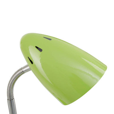 Orsina Flexi Green Gloss Desk Lamp – Adjustable Modern Task Lighting