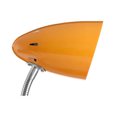 Orsina Flexi Orange Gloss Desk Lamp – Adjustable Modern Study Task Light