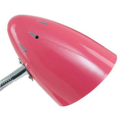 Orsina Flexi Pink Gloss Desk Lamp | Adjustable Modern Task Lighting