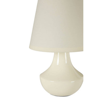 Orsina Globo Cream Ceramic Table Lamps – Set of 2 Bedside Lamps