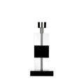 Orsina Milagro Black Crystal Table Lamp Base – Modern Luxury Lighting