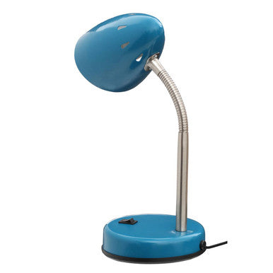 Orsina Flexi Blue Gloss Desk Lamp – Adjustable Modern Task Lighting