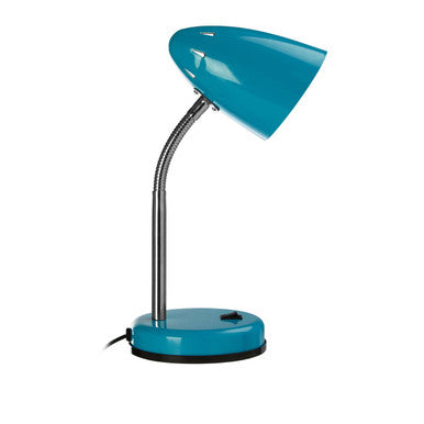 Orsina Flexi Blue Gloss Desk Lamp – Adjustable Modern Task Lighting