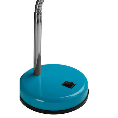 Orsina Flexi Blue Gloss Desk Lamp – Adjustable Modern Task Lighting