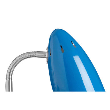 Orsina Flexi Blue Gloss Desk Lamp – Adjustable Modern Task Lighting