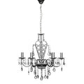 Orsina Carrington 6-Arm Crystal Chandelier – Elegant Ceiling Lighting