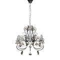 Orsina Dana 6-Arm Crystal Chandelier – Luxury Statement Ceiling Light