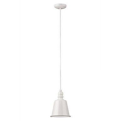 Orsina White Pagoda Pendant Light – Modern Ceiling Lighting for Kitchens