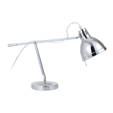Orsina Adura Adjustable Desk Lamp – Modern Pink and Chrome Task Light