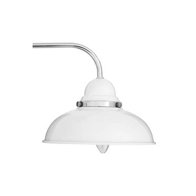 Orsina Jasper 3 Light Pendant Light | White and Chrome Ceiling Lamp