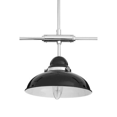 Orsina Jasper 3-Light Pendant Light – Black and Chrome Modern Ceiling