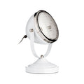 Orsina Jasper White and Chrome Adjustable Spot Table Lamp