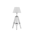 Orsina Jasper White Tripod Table Lamp – Modern Sculptural Feature Light