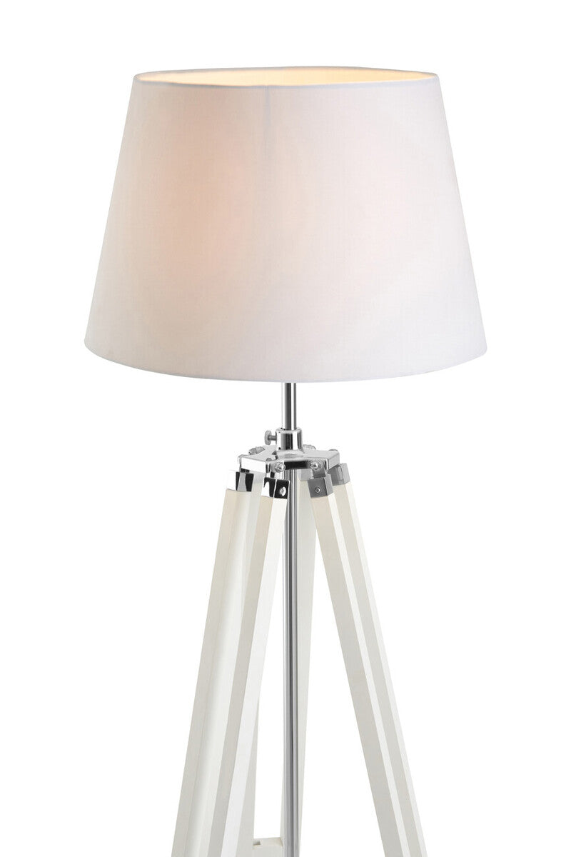 Orsina Jasper White Tripod Floor Lamp – Modern Minimalist Lighting