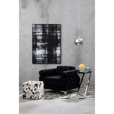 Orsina Osborn Chrome Pendant Light with White Inner Shade | Kitchen