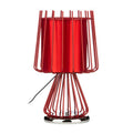 Orsina Aria Red Table Lamp – Modern Bedside & Living Room Accent Light
