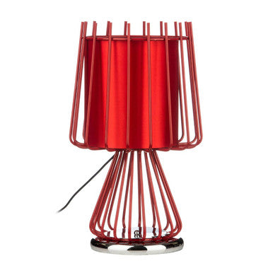 Orsina Aria Red Table Lamp – Modern Bedside & Living Room Accent Light