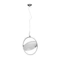Orsina Lunar Small Pendant Light – Modern White Minimalist Ceiling Lamp
