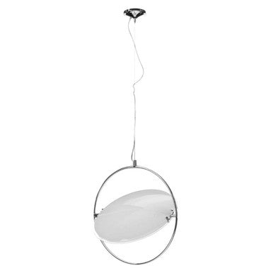 Orsina Lunar Large Pendant Light – Modern White Minimalist Ceiling Light