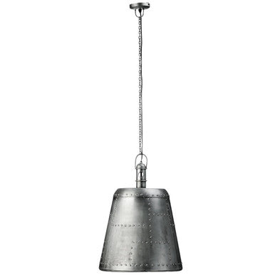 Orsina Avro Silver Pendant Light – Modern Kitchen & Dining Ceiling Lamp