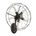 Orsina Trissoni Vintage Fan Wall Light – Sculptural Brass Sconce