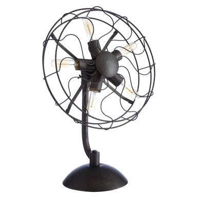 Orsina Trissoni Vintage Fan Shape Table Lamp – Retro Accent Lighting